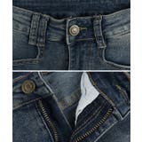 ユーズド風 ハイウエスト デニム | レースレディース  | 詳細画像13 