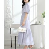 シアー タータンチェック パフスリーブ | レースレディース  | 詳細画像14 