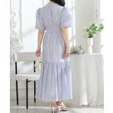 シアー タータンチェック パフスリーブ | レースレディース  | 詳細画像16 