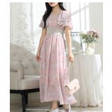 フラワープリント フリル 配色 | レースレディース  | 詳細画像5 