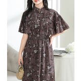 花柄 スタンドカラー タック | レースレディース  | 詳細画像9 