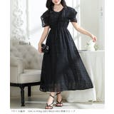 シアー チェック柄 スクエアカラー | レースレディース  | 詳細画像8 