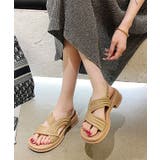 アシンメトリー バックストラップ 厚底 | レースレディース | 詳細画像7