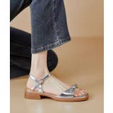 リボン メタリック スクエアトゥ | レースレディース  | 詳細画像8 