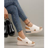 レザー調 ワイドアッパー ライン入り | レースレディース  | 詳細画像10 