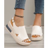 レザー調 ワイドアッパー ライン入り | レースレディース  | 詳細画像9 