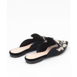 ベロア調 フラワー 刺繍 | レースレディース  | 詳細画像11 