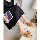 花柄 リボン エスパドリーユ風 | レースレディース  | 詳細画像9 