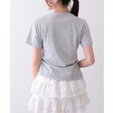 ソリッドカラー フェイクレイヤード クルーネック | レースレディース  | 詳細画像19 