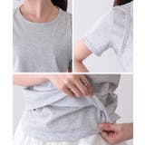 ソリッドカラー フェイクレイヤード クルーネック | レースレディース  | 詳細画像20 