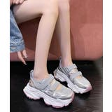 メッシュ ベルクロ 厚底 | レースレディース | 詳細画像10