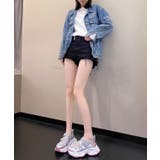 メッシュ ベルクロ 厚底 | レースレディース | 詳細画像12