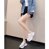 メッシュ ベルクロ 厚底 | レースレディース | 詳細画像6