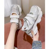 メッシュ ベルクロ 厚底 | レースレディース | 詳細画像7
