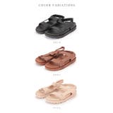 レザー調 ダブルベルト バックストラップ | レースレディース  | 詳細画像2 