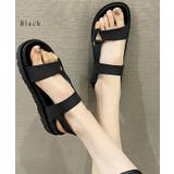 レザー調 ダブルベルト バックストラップ | レースレディース  | 詳細画像3 