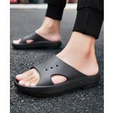 厚底 スライド スリッパ | レースレディース  | 詳細画像4 