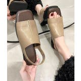 スクエアトゥ フロントステッチ バックストラップ付き | レースレディース | 詳細画像9
