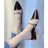 異素材 配色 メタルストラップ | レースレディース  | 詳細画像5 