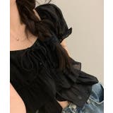 ワッシャー加工 ティアード フリル | レースレディース | 詳細画像7