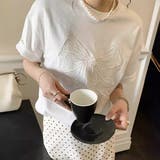 リボン 刺繍 オーバーサイズ | レースレディース | 詳細画像1