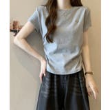 リボン刺繍 シャーリング クルーネック | レースレディース  | 詳細画像10 