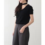 チョーカー付き ラウンドネック 半袖 | レースレディース  | 詳細画像11 