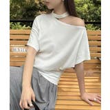 ワンショルダー チョーカー ドルマンスリーブ | レースレディース  | 詳細画像3 