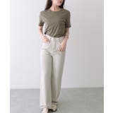 クルーネック ベーシック コットン | レースレディース  | 詳細画像18 