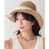 レース リボン付き 麦わら | レースレディース | 詳細画像3