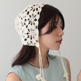 フラワー ニット 耳付き | レースレディース | 詳細画像1