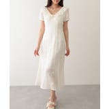 ボタニカル柄 フリル カラー | レースレディース  | 詳細画像9 