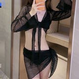 メッシュ ボレロ付き ホルター | レースレディース | 詳細画像1