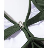 ソリッドカラー ラッフルフリル Vネック | レースレディース | 詳細画像13