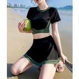 【2点セット】バイカラー ツイスト Tシャツ風 | レースレディース  | 詳細画像8 