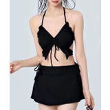 【3点セット】ふくれジャガード ホルターネック ドロスト | レースレディース  | 詳細画像6 