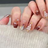 ツリー×ビジュー クリア フレンチ | レースレディース | 詳細画像1