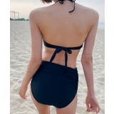 【3点セット】ワンショルダー ラッシュガード付き ビキニ | レースレディース  | 詳細画像4 