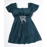 【2点セット】配色 レースアップ フリル袖 | レースレディース  | 詳細画像13 