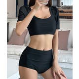 【2点セット】タックスリーブ バックリボン 半袖 | レースレディース  | 詳細画像3 