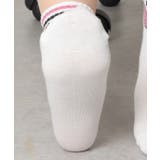 【10足セット】配色 ピンク リブ | レースレディース  | 詳細画像20 