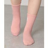 【6足セット】ソリッドカラー リボン柄 リブ | レースレディース  | 詳細画像12 