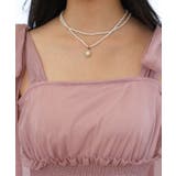 肩リボン チュール ウエスト | レースレディース  | 詳細画像17 