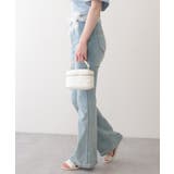 ウォッシュ加工 ハイウエスト レースベルト | レースレディース  | 詳細画像3 