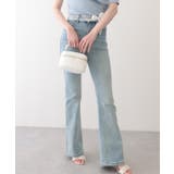 ウォッシュ加工 ハイウエスト レースベルト | レースレディース  | 詳細画像8 