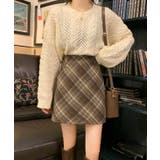 ウールライク タータンチェック ハイウエスト | レースレディース | 詳細画像10