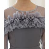 チュールフリル シアー 切り替え | レースレディース  | 詳細画像16 