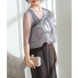 ベロア シアー フリルケープ付き | レースレディース  | 詳細画像7 