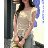 フラワー 刺繍 フリル袖 | レースレディース  | 詳細画像7 