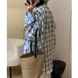 チェック柄 オーバーサイズ 長袖 | レースレディース  | 詳細画像12 